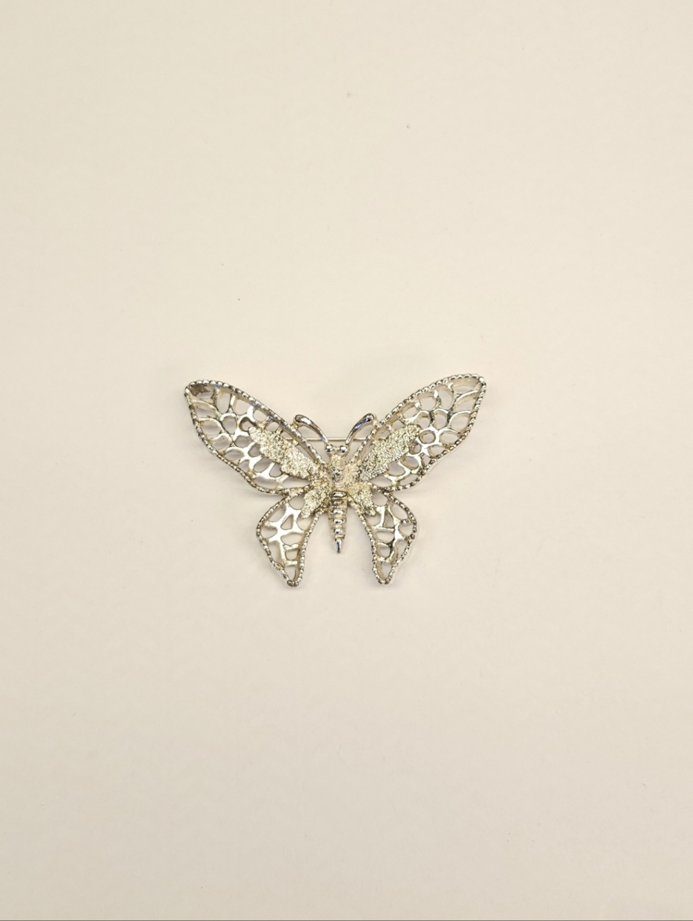 Vintage Sarah Coventry Madame Butterfly Brooch View 2